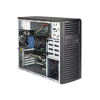 Supermicro SYS-5039C-T PC/workstation barebone Midi-Tower Black Intel C246 LGA 1151 (Socket H4)