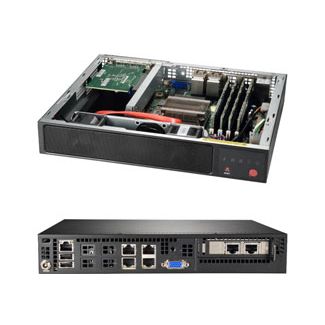 Supermicro SYS-E300-9A-4C server barebone Intel SoC Black