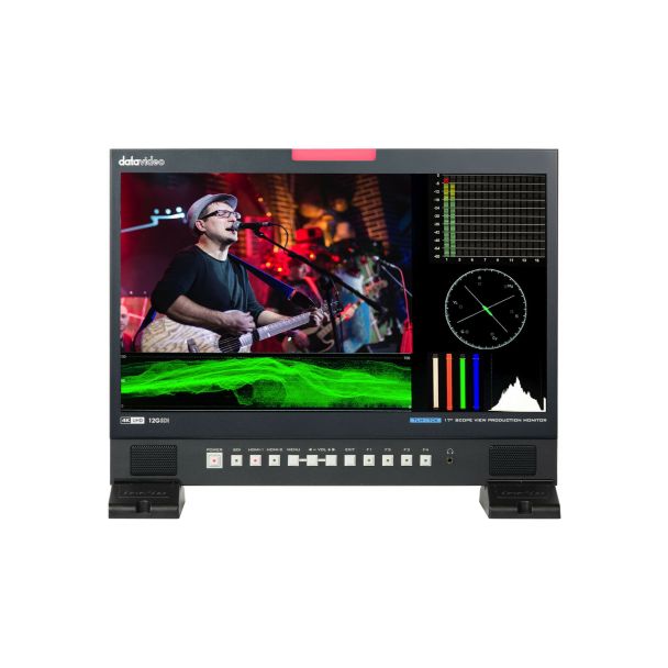 DataVideo TLM-170K computer monitor 43.2 cm (17") 3840 x 2160 pixels LCD Black