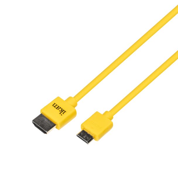 ikan HDMI-AC1.4-36 HDMI cable 0.9 m HDMI Type A (Standard) HDMI Type C (Mini) Yellow