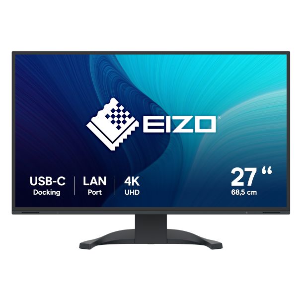 EIZO FlexScan EV2740X-BK LED display 68.6 cm (27") 3840 x 2160 pixels 4K Ultra HD LCD Black