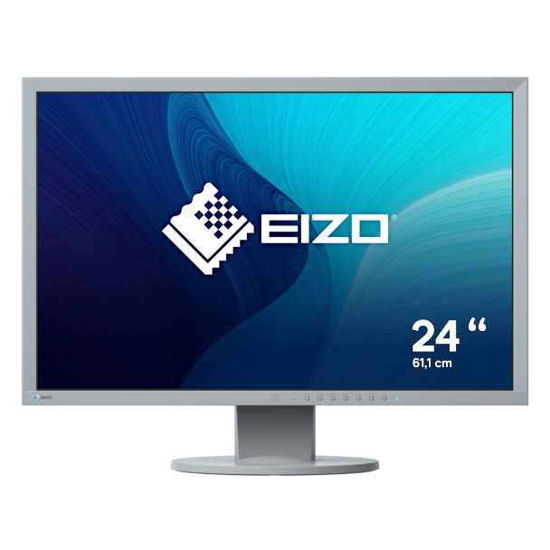 EIZO FlexScan EV2430-GY LED display 61,2 cm (24.1") 1920 x 1200 Pixel WUXGA Grigio