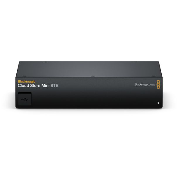 Blackmagic Design Cloud Store Mini 8TB dispositivo di archiviazione cloud personale Collegamento ethernet LAN Nero