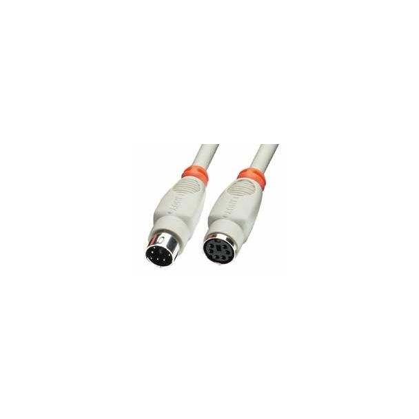 Lindy PS/2 cable, 3m PS/2 cable Grey