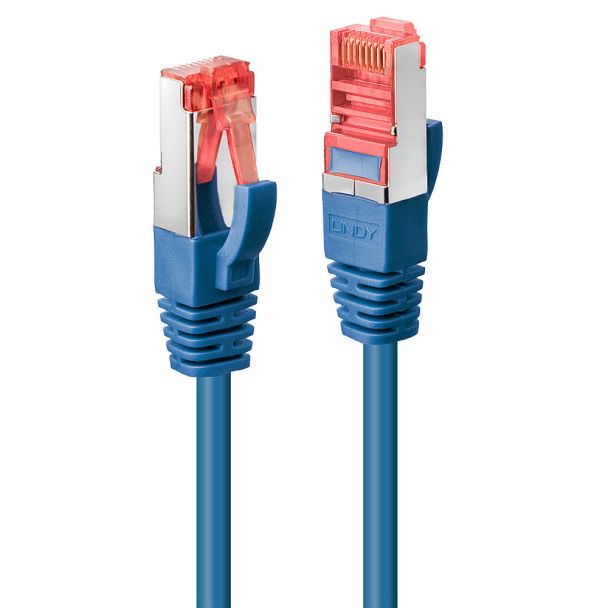 Lindy Cat.6 S/FTP 1m networking cable Blue Cat6 S/FTP (S-STP)