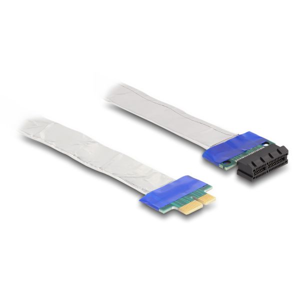 DeLOCK Scheda Riser PCI Express x1 maschio per slot x1 con cavo da 20 cm