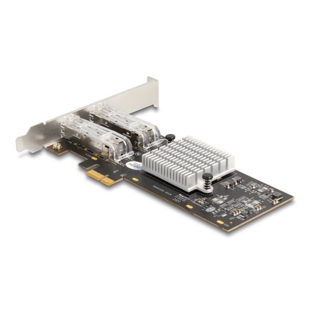 DeLOCK PCI Express x1 Card to 2 x SFP slot Gigabit LAN i350