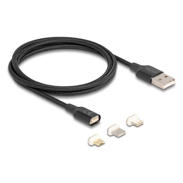 DeLOCK 88165 USB cable 1 m USB A Black