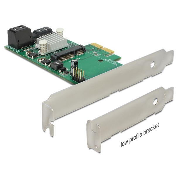 DeLOCK 89371 interface cards/adapter Internal mSATA, SATA