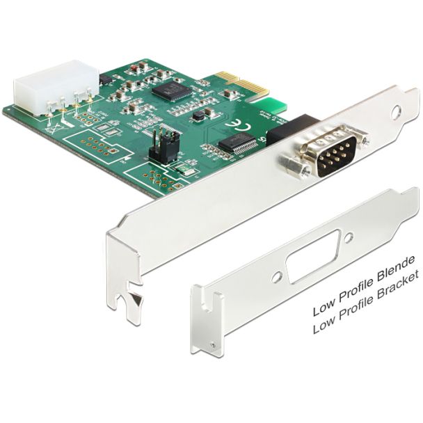 DeLOCK 89333 interface cards/adapter Internal Serial