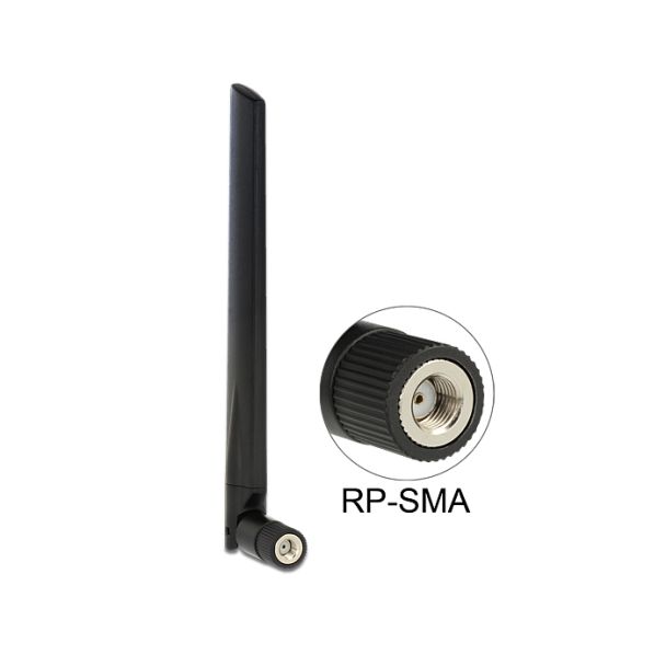 DeLOCK 88898 antenna di rete Antenna omnidirezionale RP-SMA 5 dBi