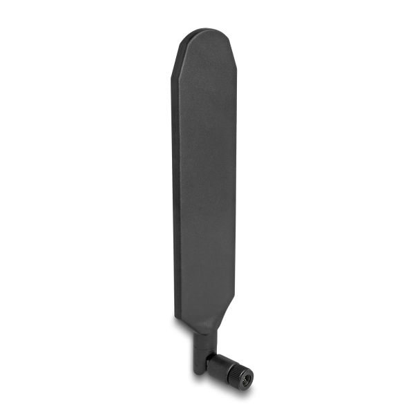 DeLOCK 5G LTE Antenna SMA plug 3 dBi omnidirectional rotatable with tilt joint black