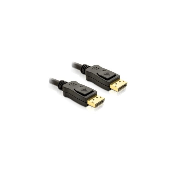 DeLOCK Cable Displayport m/m 2m Nero