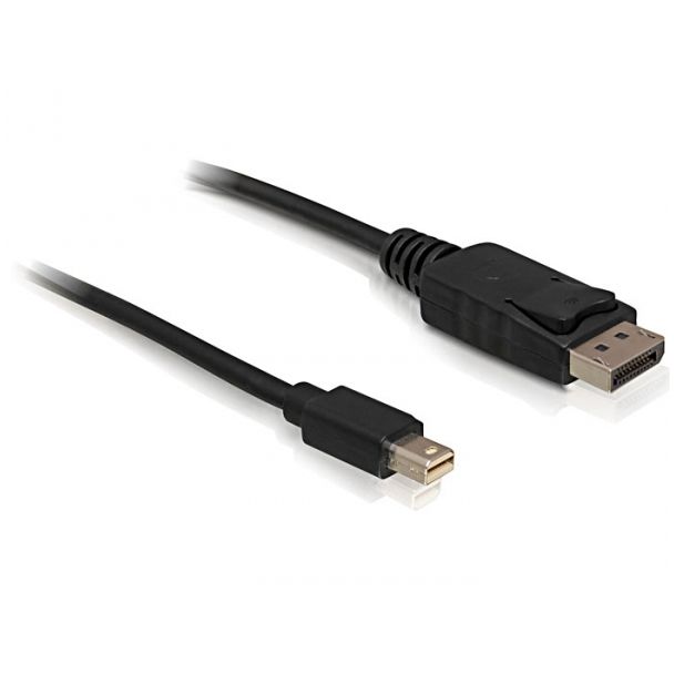 DeLOCK 3m Displayport Cable mini DisplayPort Black