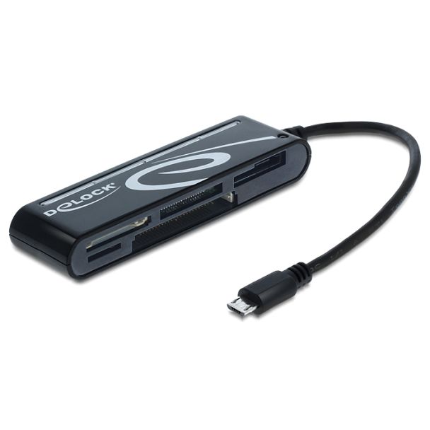 DeLOCK 91732 card reader USB 2.0 Black