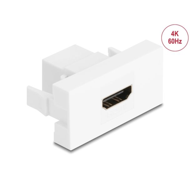 DeLOCK 90850 presa energia 2 x HDMI Bianco