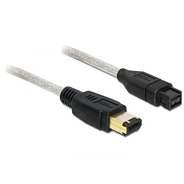 DeLOCK FireWire A/B, 3.0m 3 m Grey