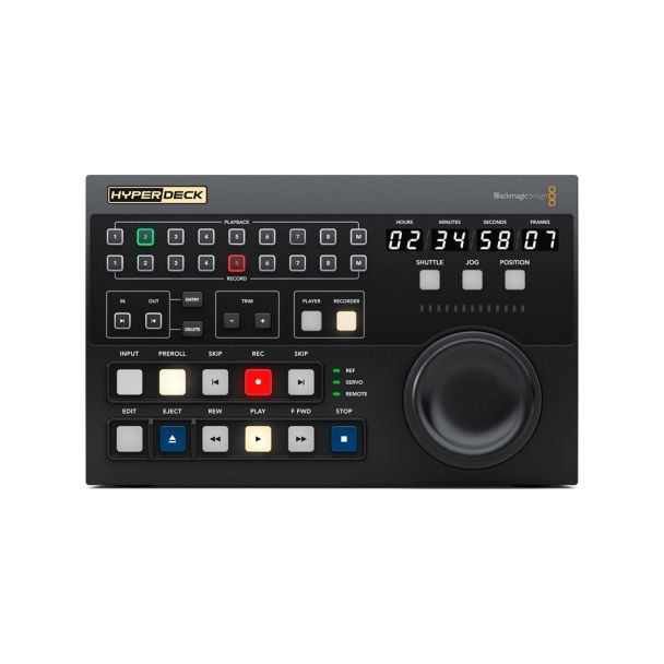 Blackmagic Design HYPERD/RSTEXCTR Digital Video Recorders (DVR) accessory Control panel AC Black 1 pc(s)