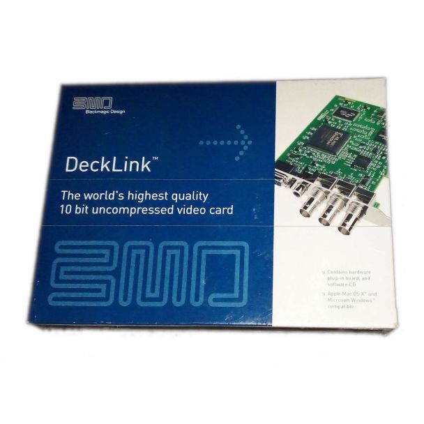 Blackmagic Design DeckLink PCI Video Editing SDI card