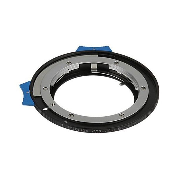 Fotodiox Pro Lens Mount Adapter - Nikon G Lens to Canon EOS (EF, EF-S) with Focus Confirmation Chip