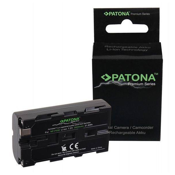 PATONA Premium battery for Sony NP-F550 F330 F530 F750 F930 F920 F550