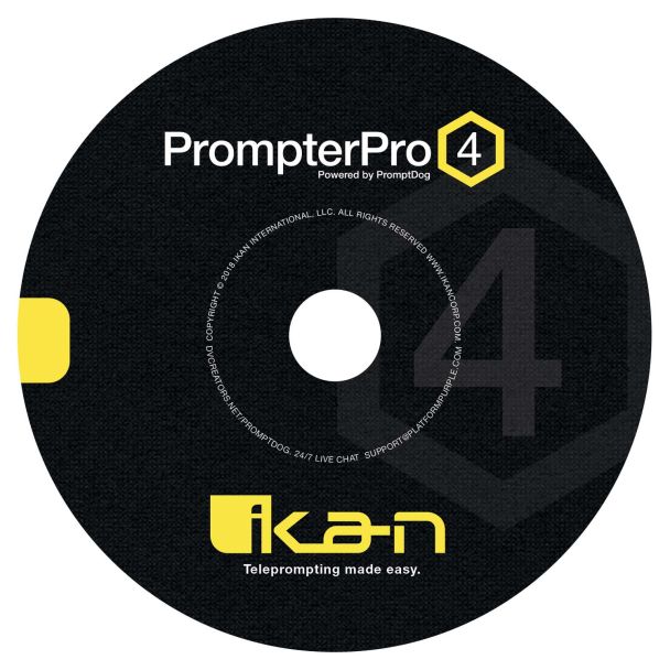 Ikan International PrompterPro4 PrompterPro 4 Teleprompting Software for PC and Mac