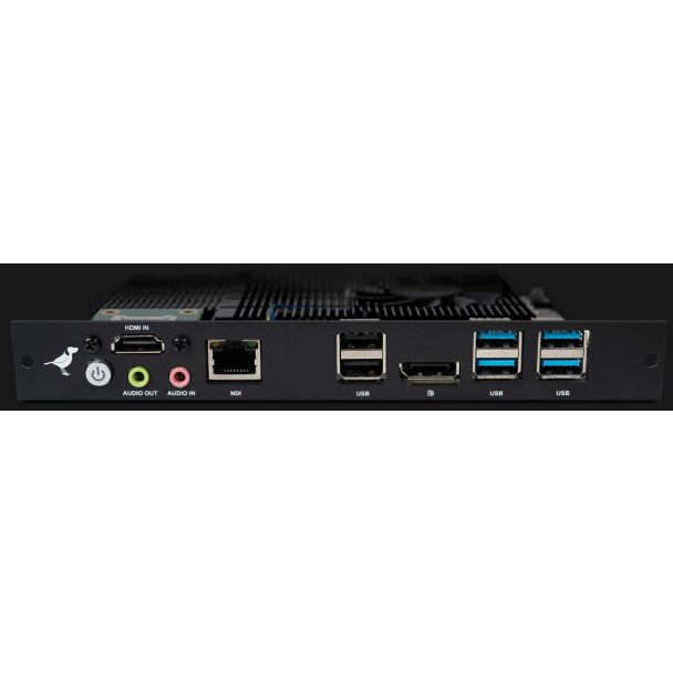 BirdDog SDM-L Bi-directional NDI converter for SDM-enabled display devices. Supports Full NDI, NDI HX2, SRT up to UHD30p resolutions (HDMI 1.4 format on internal connector)