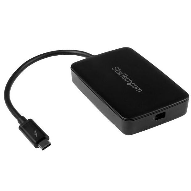 StarTech.com Adattatore da Thunderbolt 3 a Thunderbolt 2 - Da laptop TB3 a display/dispositivi TB2 o TB1 - Convertitore TB2 20Gbps o TB1 10Gbps - Certificato TB3 - Nero - Windows/Mac