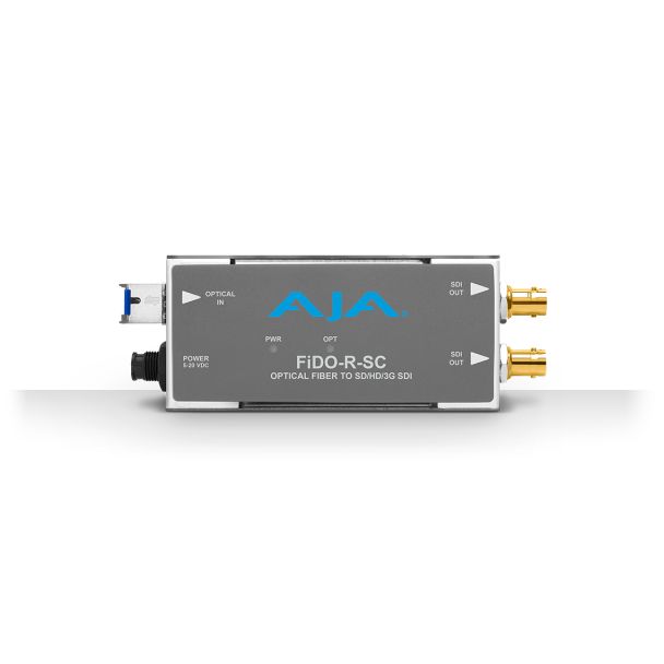 1-Channel Single Mode SC Fiber to 3G-SDI with Dual Outputs Receiver