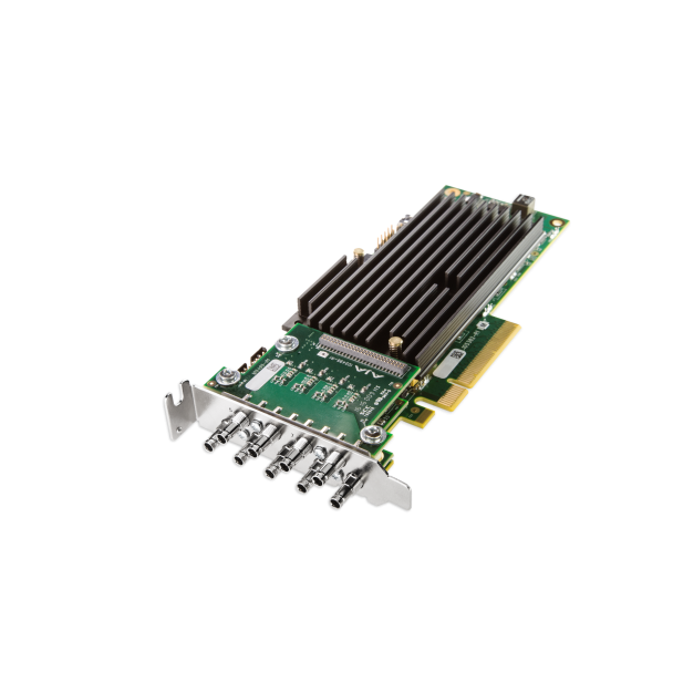 Aja Video Systems CRV88-9-S-NCF Corvid 88 - Low profile PCIe bracket and passive heat sink, no cables included