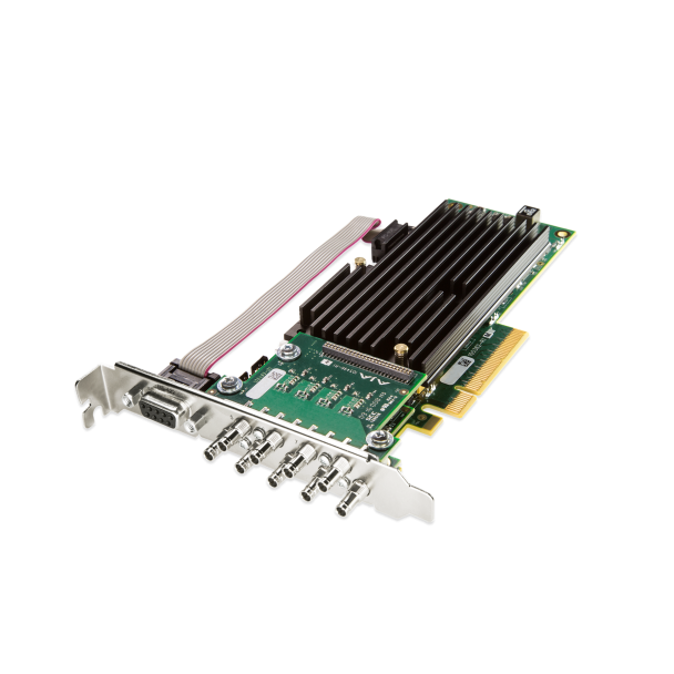 Aja Video Systems CRV88-9-T-NCF Corvid 88 - Standard height PCIe bracket and passive heat sink, no cables included