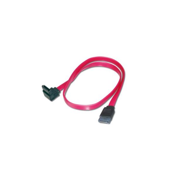 ASSMANN Electronic 2x SATA 7-pin, 0.5 m cavo SATA 0,5 m Nero, Rosso