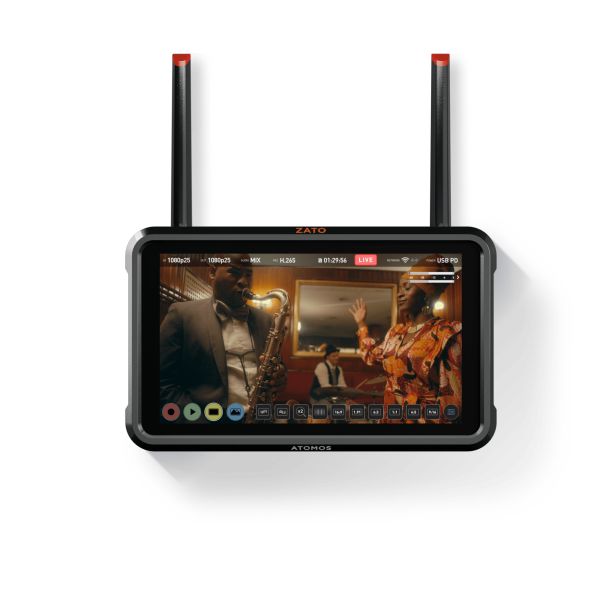 Atomos Zato Connect 13.2 cm (5.2") Black 1920 x 1080 pixels LED backlight Touchscreen