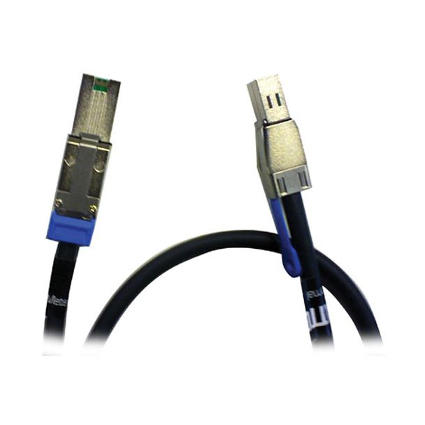 Atto CBL-4488-E1X Serial Attached SCSI (SAS) cable 1 m Black