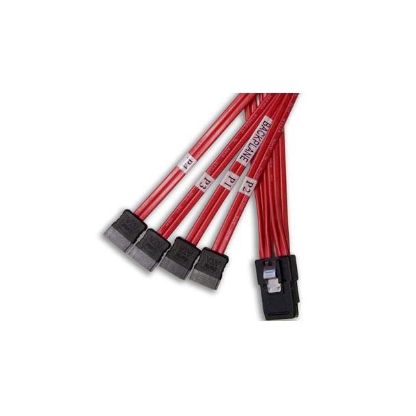 Atto CBL-SATA-INT Serial Attached SCSI (SAS) cable 0.5 m Red