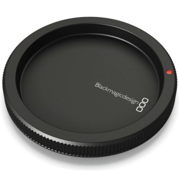 Blackmagic Design BMCASS/LENSCAPEF parte di assemblaggio della fotocamera Tappo per corpo Nero Canon Canon EF 1 pz