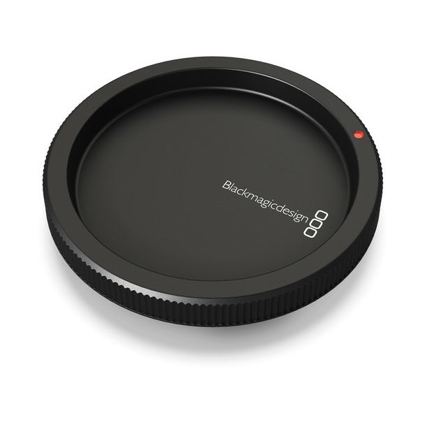 Blackmagic Design BMCASS/LENSCAPPL parte di assemblaggio della fotocamera Tappo per corpo Nero 1 pz