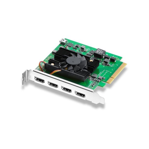 Blackmagic Design DeckLink Quad HDMI Recorder scheda di acquisizione video Interna PCIe - Confezione Aperta