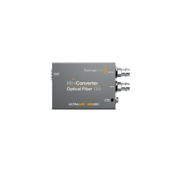 Blackmagic Design Mini Converter Optical Fiber 12G Convertitore video attivo 3840 x 2160, -