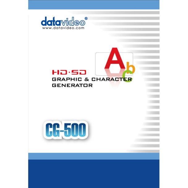 DataVideo CG-500 1 licenza/e