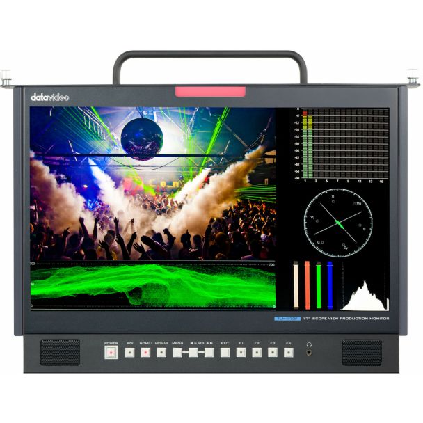 DataVideo TLM-170FM Monitor PC 43,2 cm (17") 1920 x 1080 Pixel LCD Nero