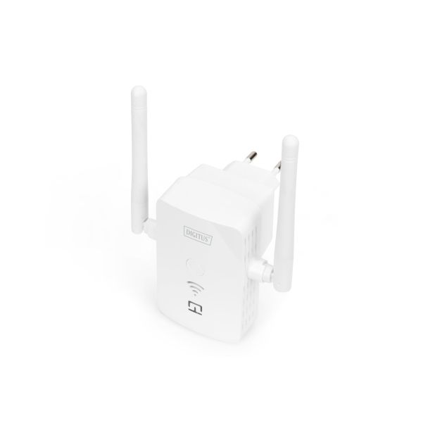 Digitus 300 Mbps Wireless Repeater / Access Point, 2.4 GHz + USB Charging Port