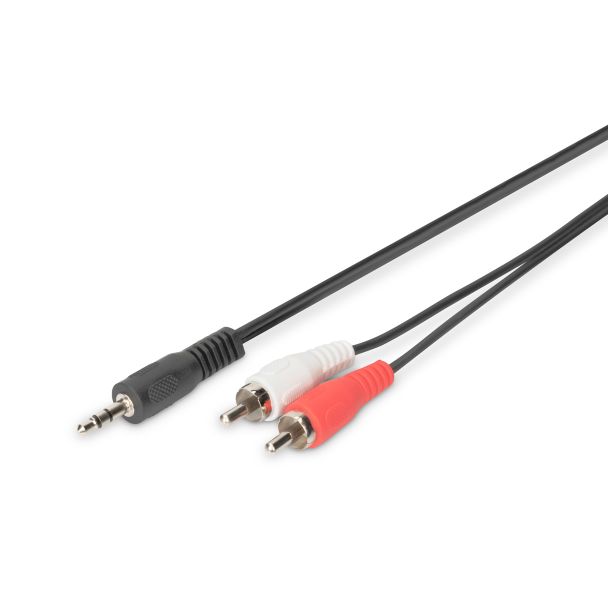 Digitus Audio adapter cable, 3.5mm stereo