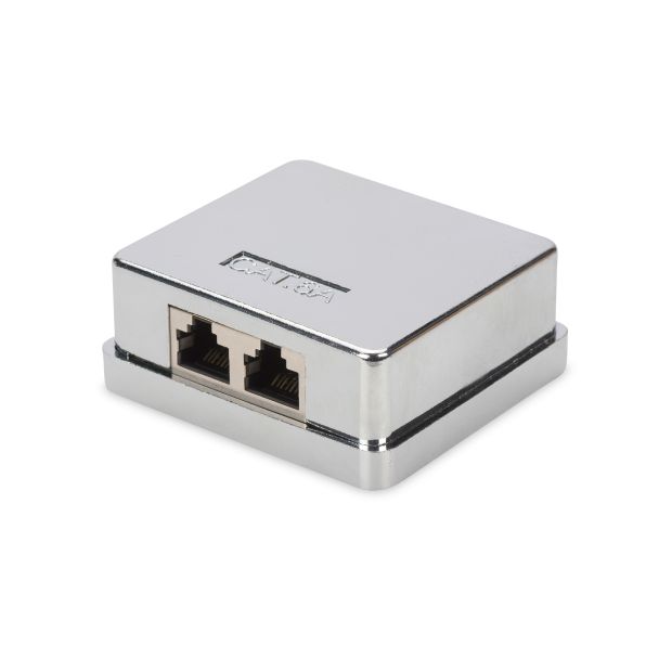 Digitus CAT 6A Surface Mount Box, 2-port