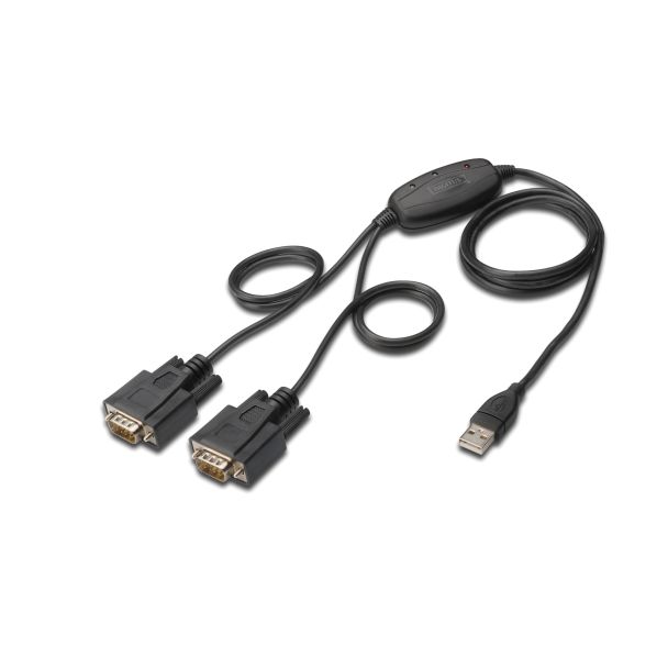 Digitus Cavo ® da USB 2.0 a 2x RS232