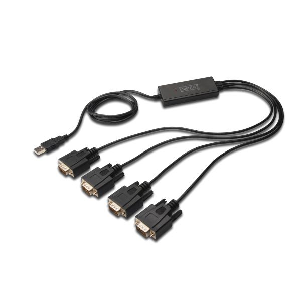 Digitus Cavo ® da USB 2.0 a 4xRS232