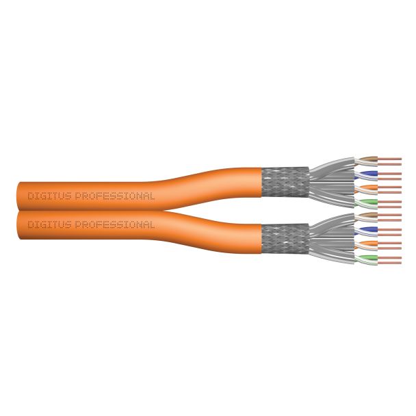 Digitus Cavo di installazione con doppino intrecciato CAT 7 S-FTP, AWG 23/1