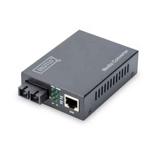 Digitus Convertitore Media Gigabit Ethernet , RJ45 / SC