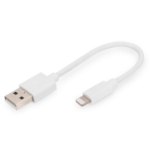 Digitus Da Lightning a cavo dati/di ricarica USB A, certificato MFI