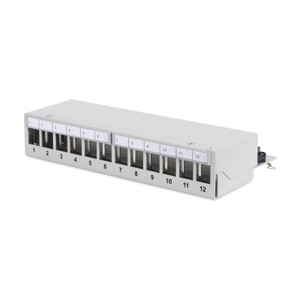 Digitus Desktop Modular Patch Panel, shielded, 12-port